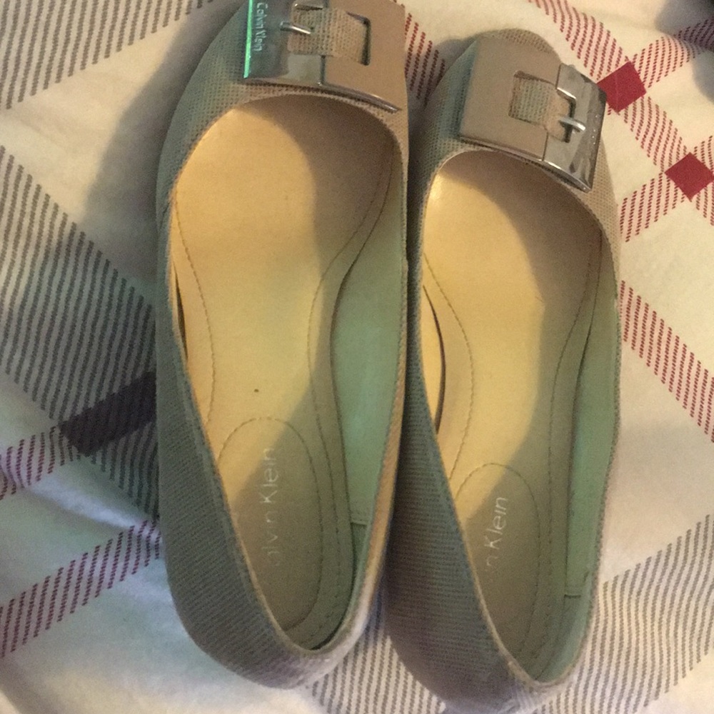 Calvin Klein wedge dress shoes